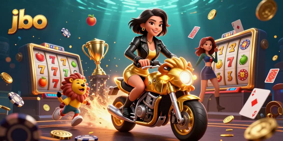 Experience thrilling wins with JBO by spinning vibrant slot reels in an immersive casino adventure.
