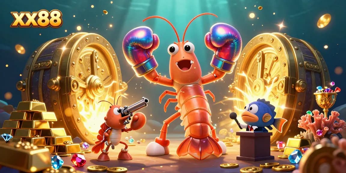 Experience the thrills of xx88 within a colorful underwater casino adventure.