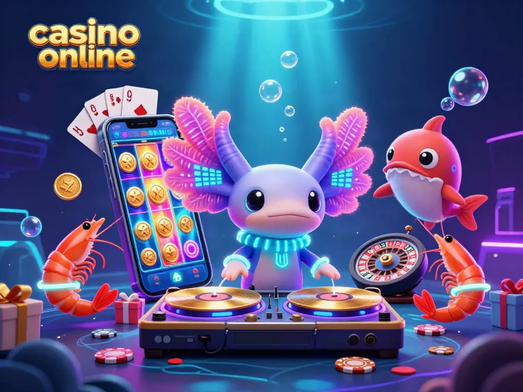 Disfruta de una experiencia de casino online en un vibrante entorno subacuático lleno de acción y sorpresas.