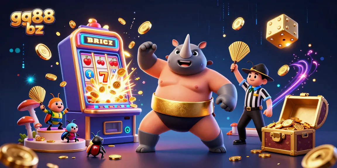 Engage with the thrilling GG88 BZ casino experience with animated characters showcasing exciting games and jackpots.