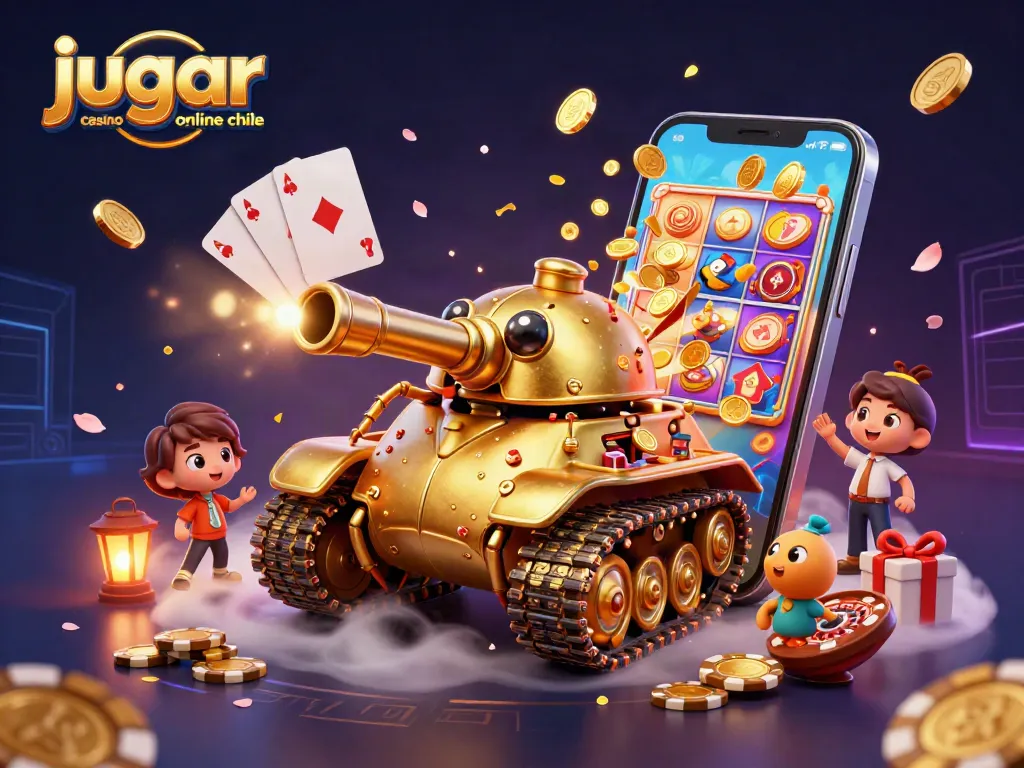 Jugar casino online Chile con un tanque de escarabajo dorado y juegos de mesa dinámicos.