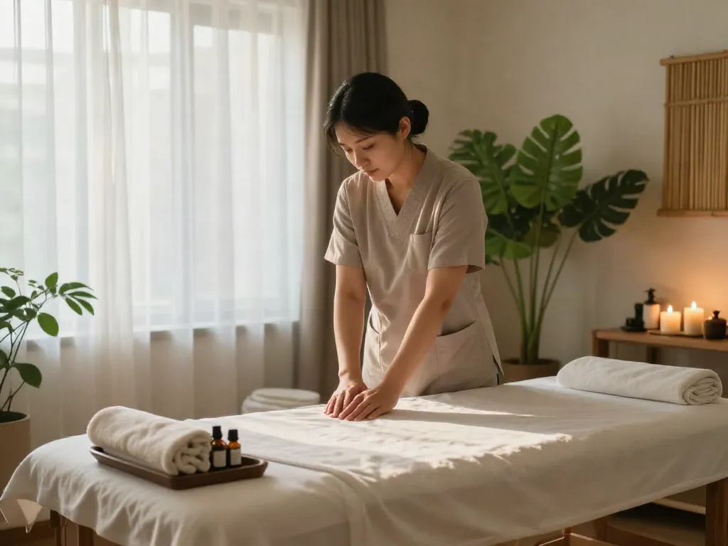Experience ultimate relaxation with 관악구출장안마 in a tranquil home spa setting.